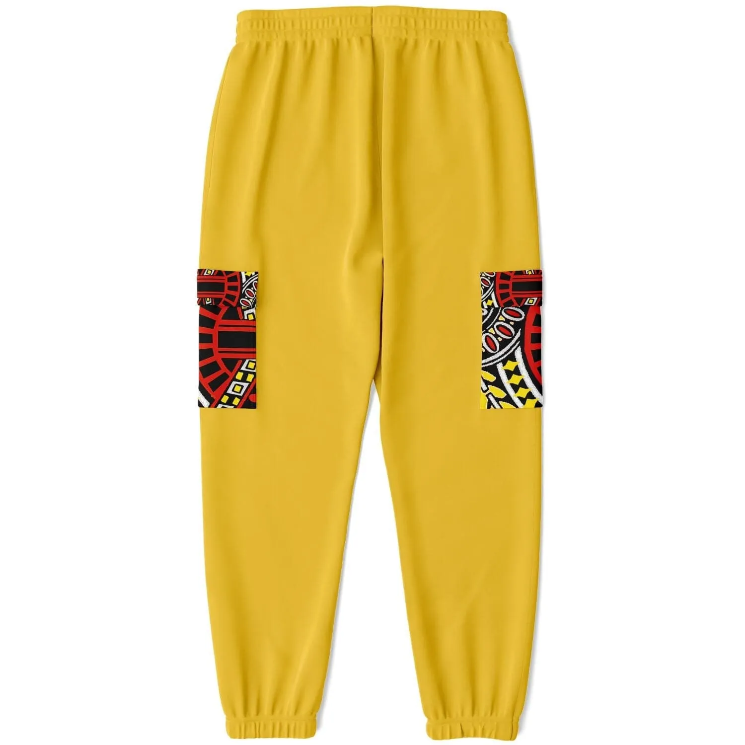 Top Deck Premium Unisex Cargo Sweatpants - Mustard