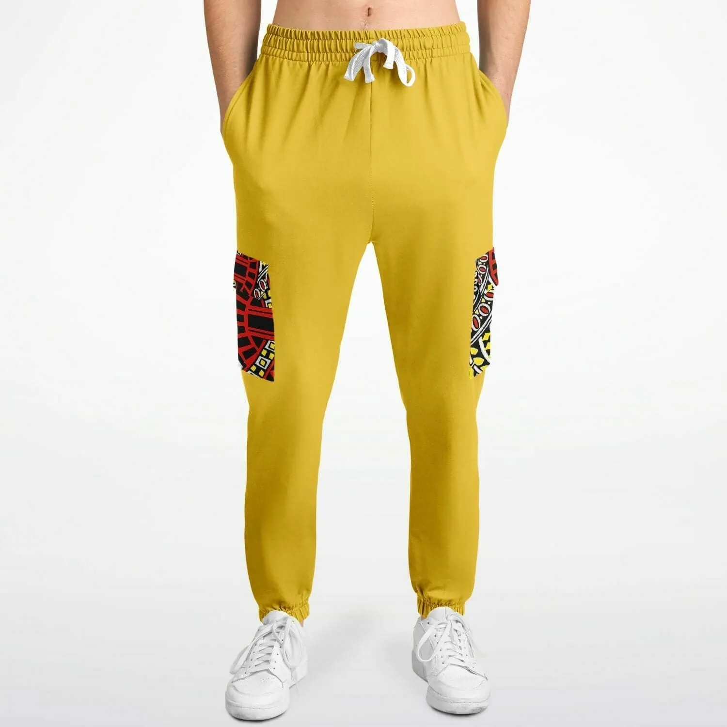 Top Deck Premium Unisex Cargo Sweatpants - Mustard