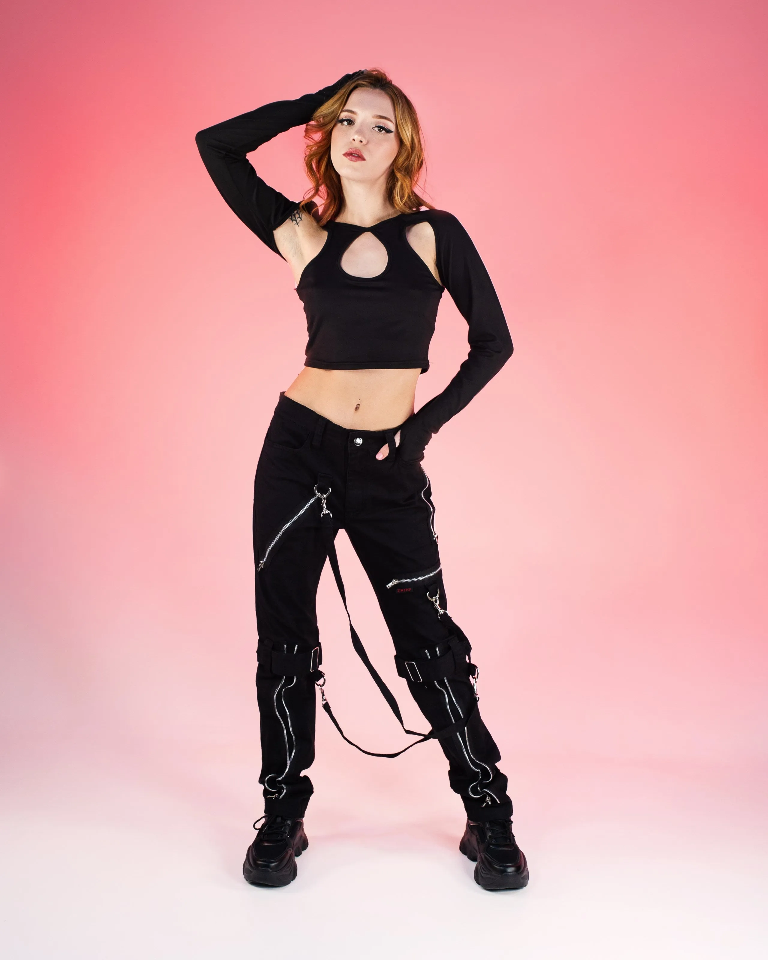Tripp NYC Bondage Black Pants