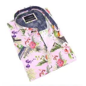 Tropical Pink Short Sleeve Shirt