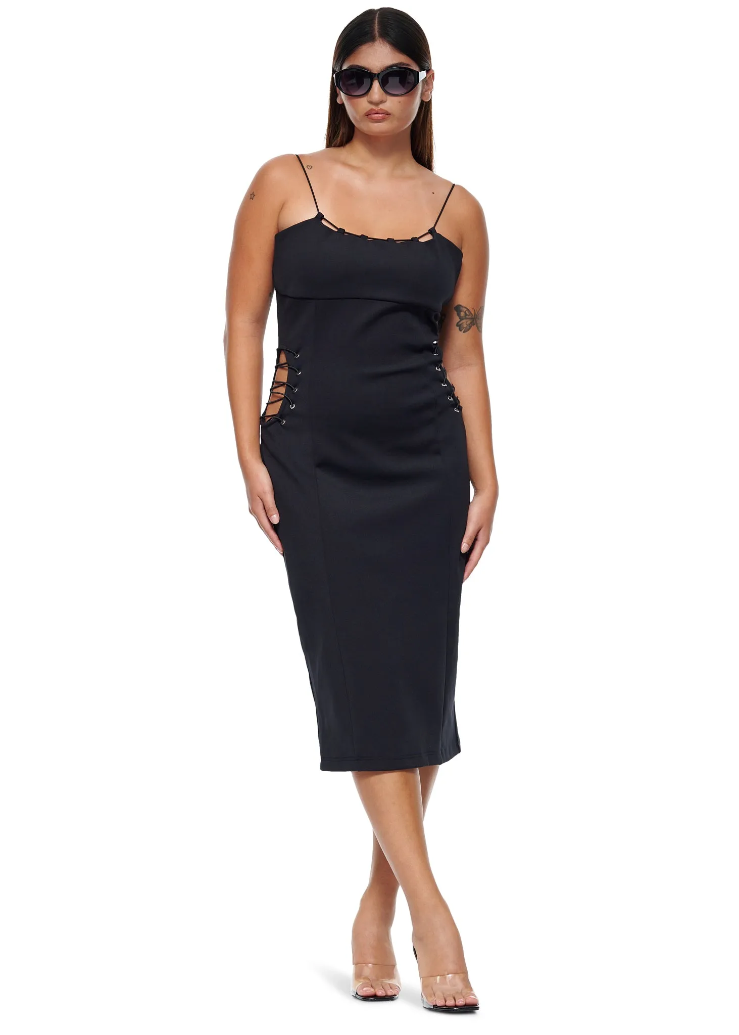 VIAVIA The Cut Out Bodycon Dress