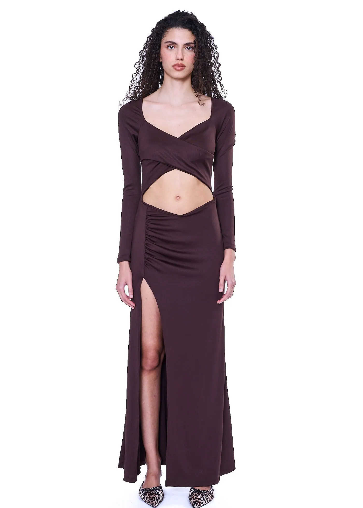 VIAVIA The Hailey Column Maxi Dress