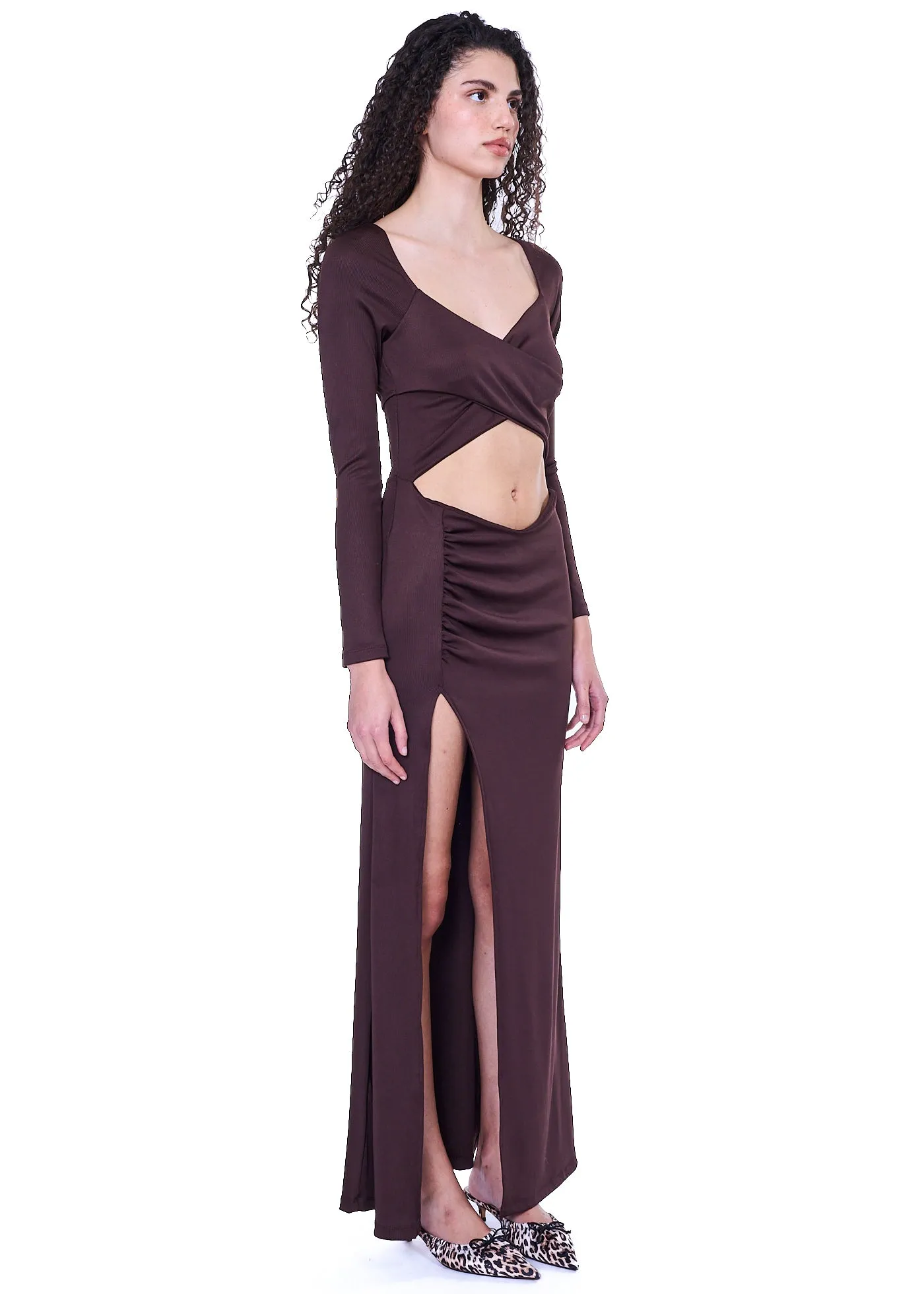 VIAVIA The Hailey Column Maxi Dress