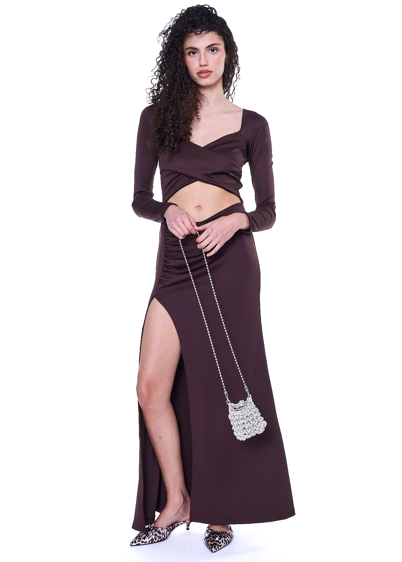 VIAVIA The Hailey Column Maxi Dress