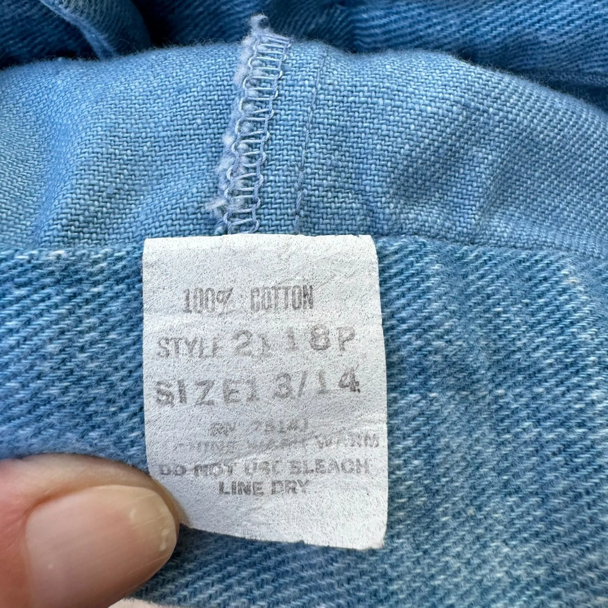 Vintage 70s Womens Blue Denim Single Breasted Blazer Wide Leg Pants 2 Piece Set