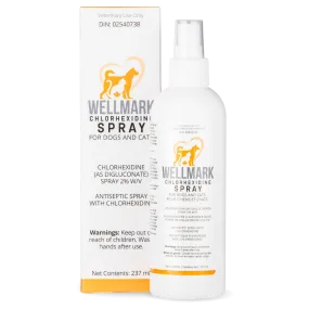 Wellmark Chlorhexidine Spray for Dogs & Cats - 237ml
