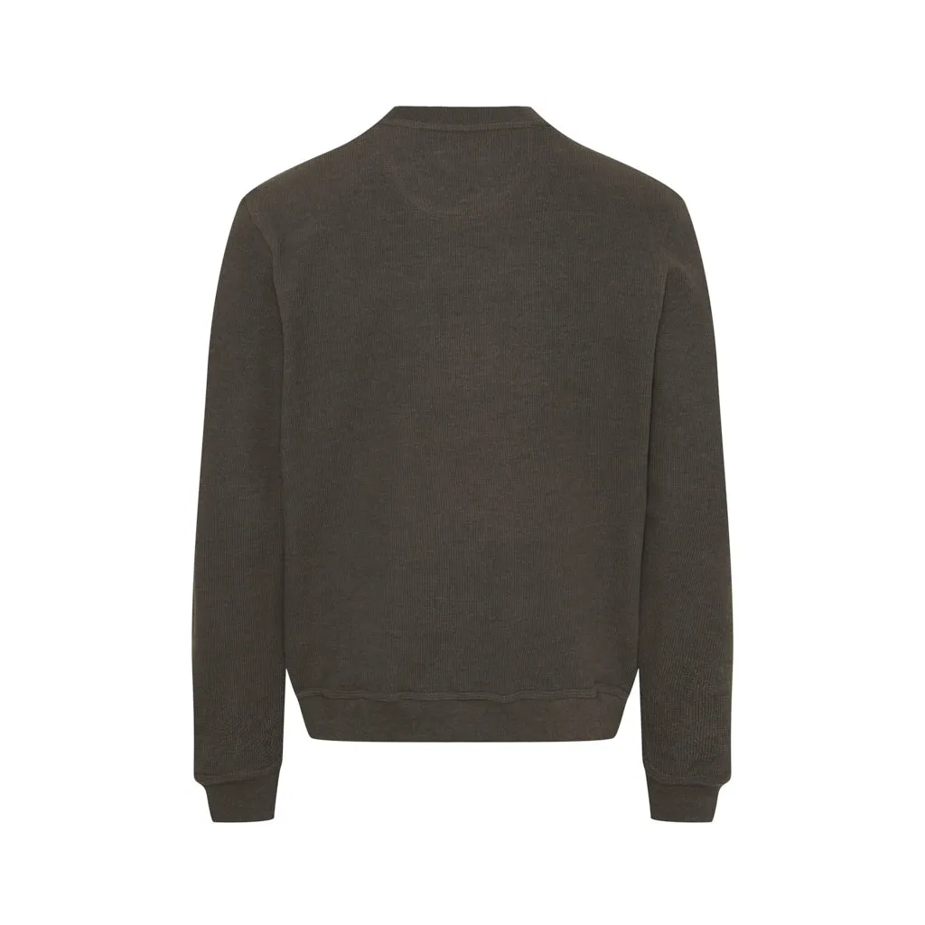 Winston Long Sleeve Sweatshirt - Dark Charcoal