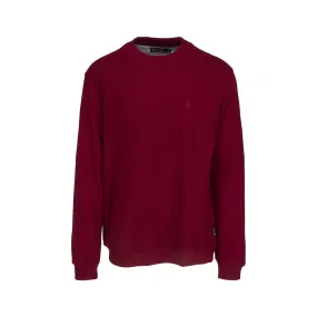 Winston Long Sleeve Sweatshirt - Dark Red