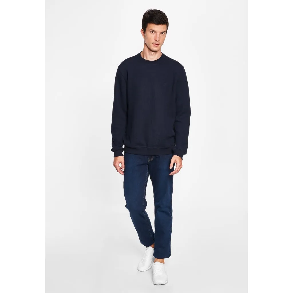 Winston Long Sleeve Sweatshirt - Navy