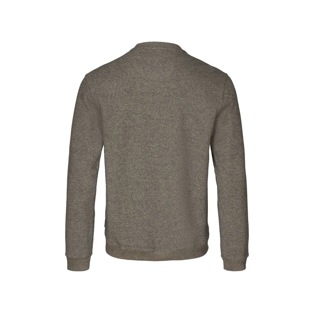 Winston Long Sleeve Sweatshirt - Olive Melange