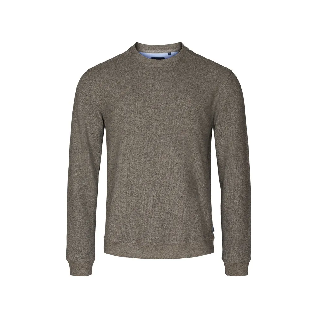Winston Long Sleeve Sweatshirt - Olive Melange