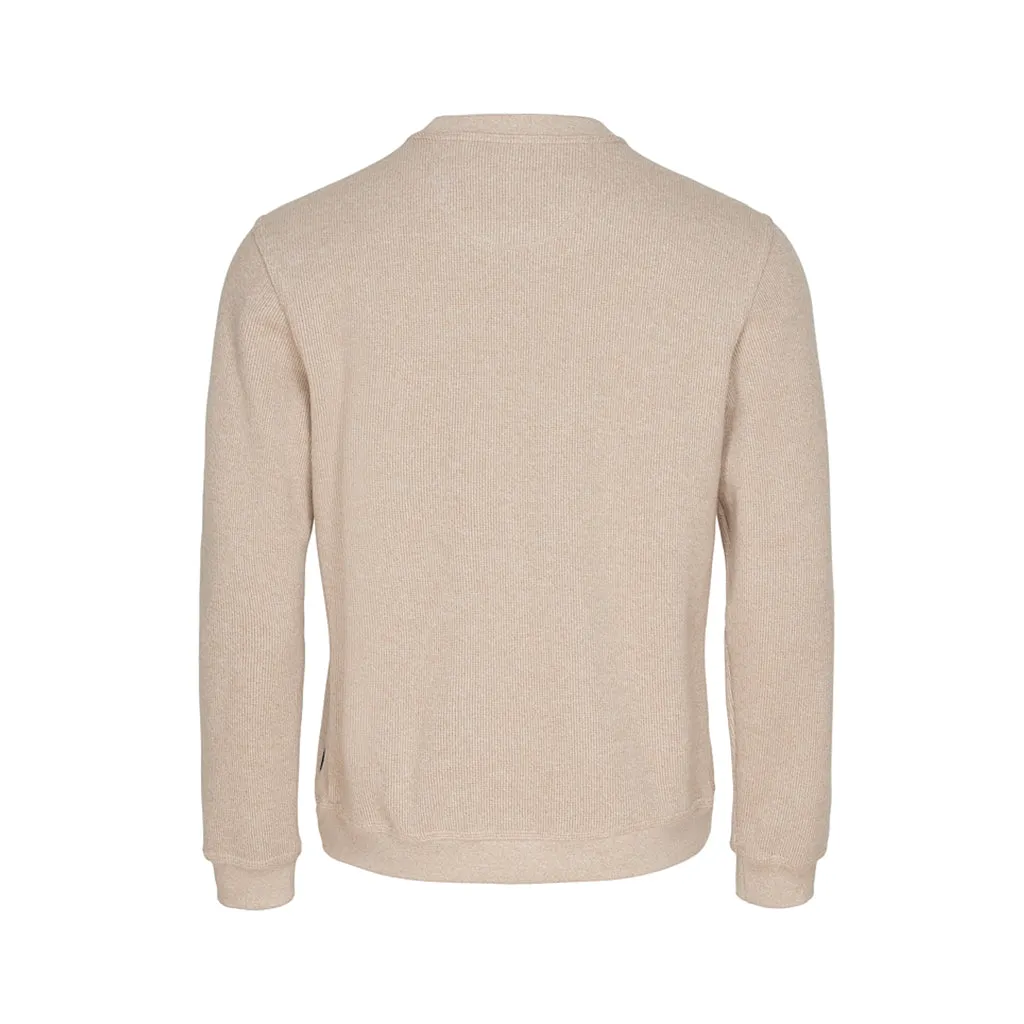 Winston Long Sleeve Sweatshirt - Sand Melange