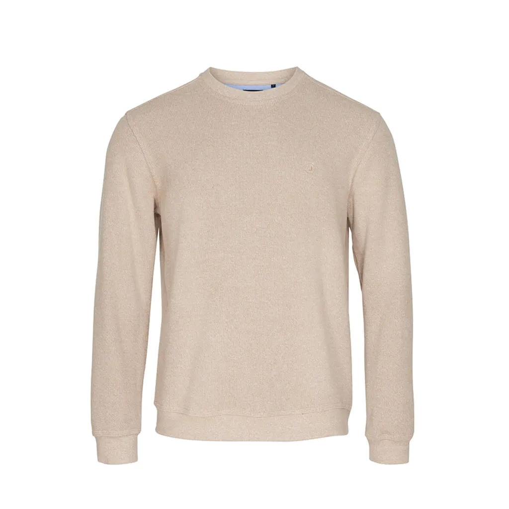Winston Long Sleeve Sweatshirt - Sand Melange