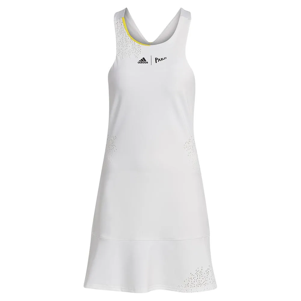 Women's London Y-Back Tennis Dress White