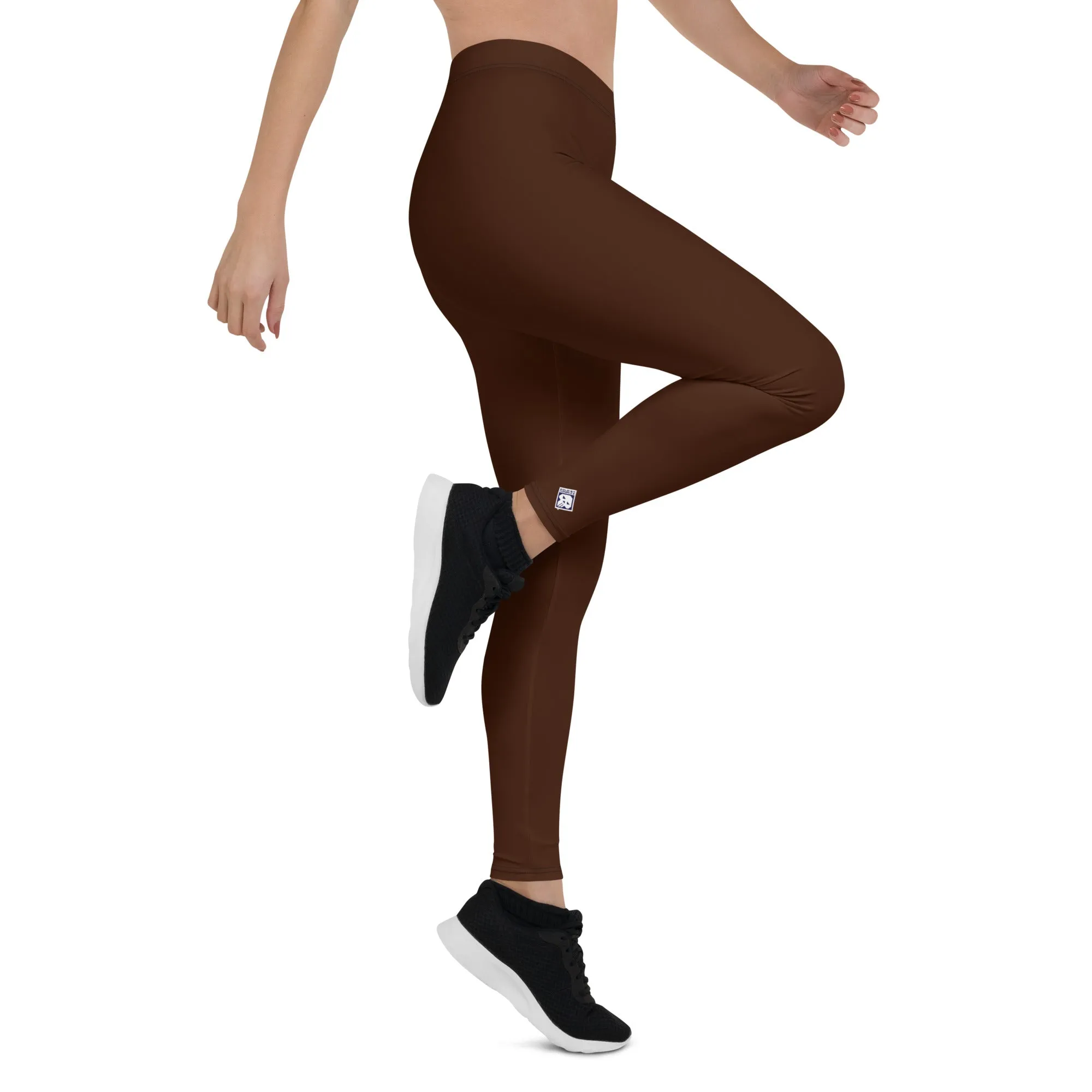 Women's Yoga Pants Workout Leggings For Jiu Jitsu 006 - Chocolate