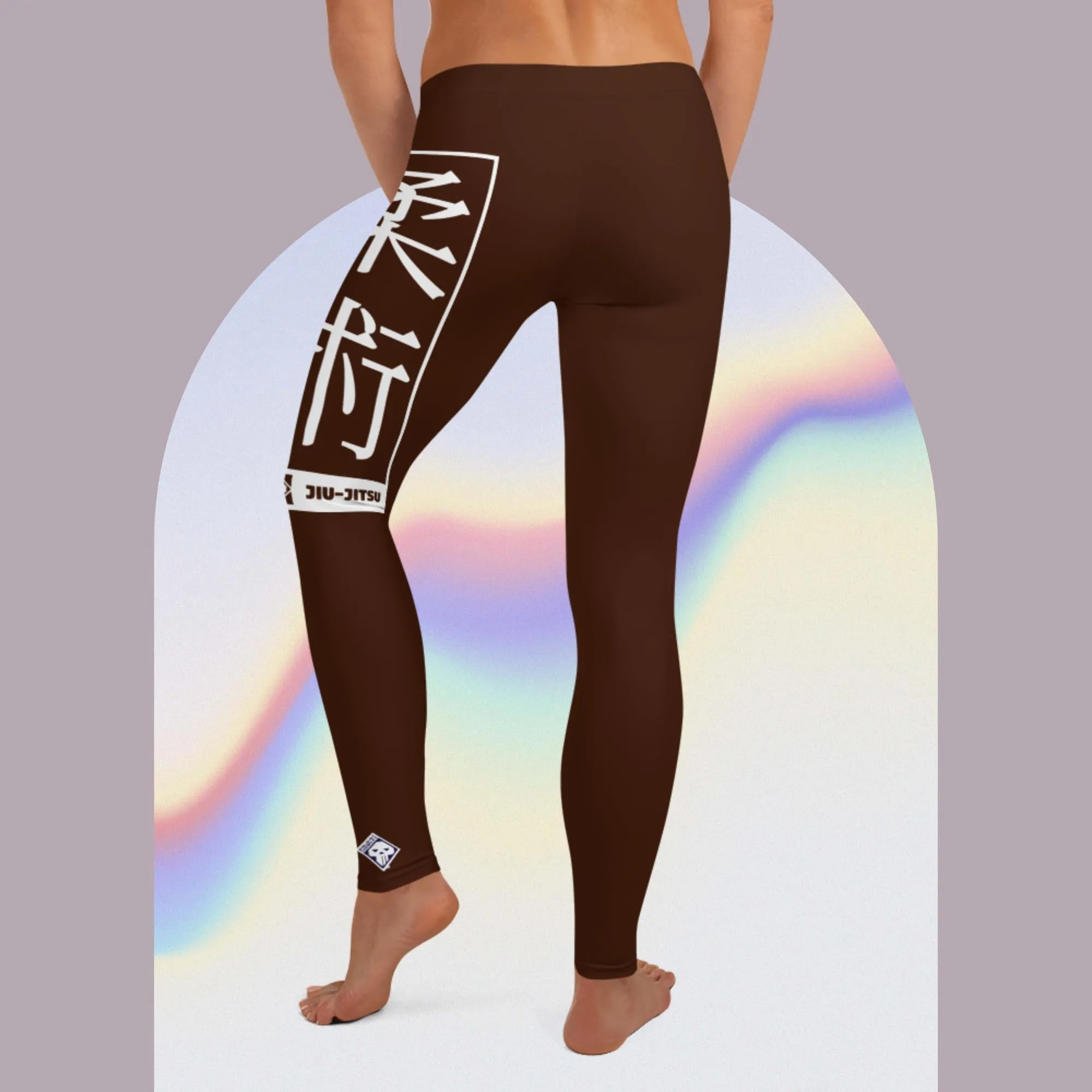 Women's Yoga Pants Workout Leggings For Jiu Jitsu 006 - Chocolate