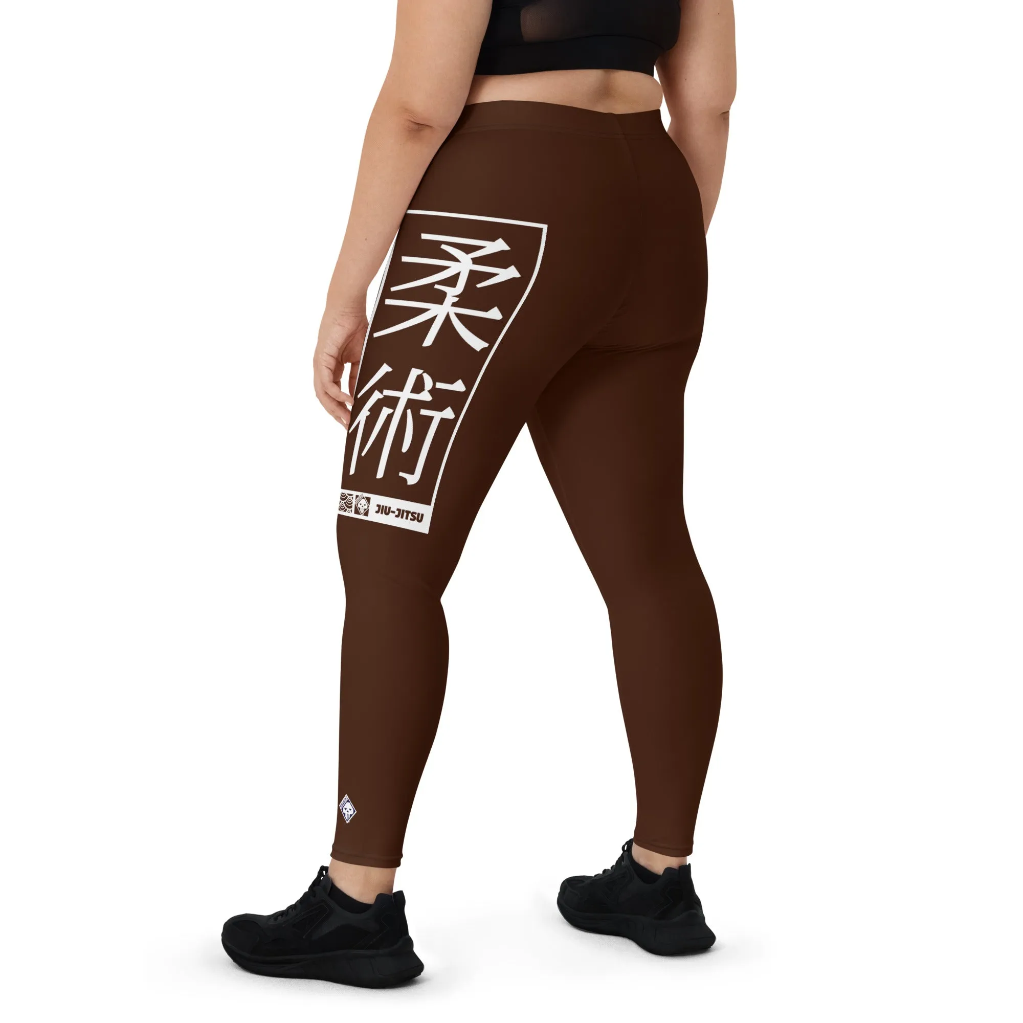 Women's Yoga Pants Workout Leggings For Jiu Jitsu 006 - Chocolate