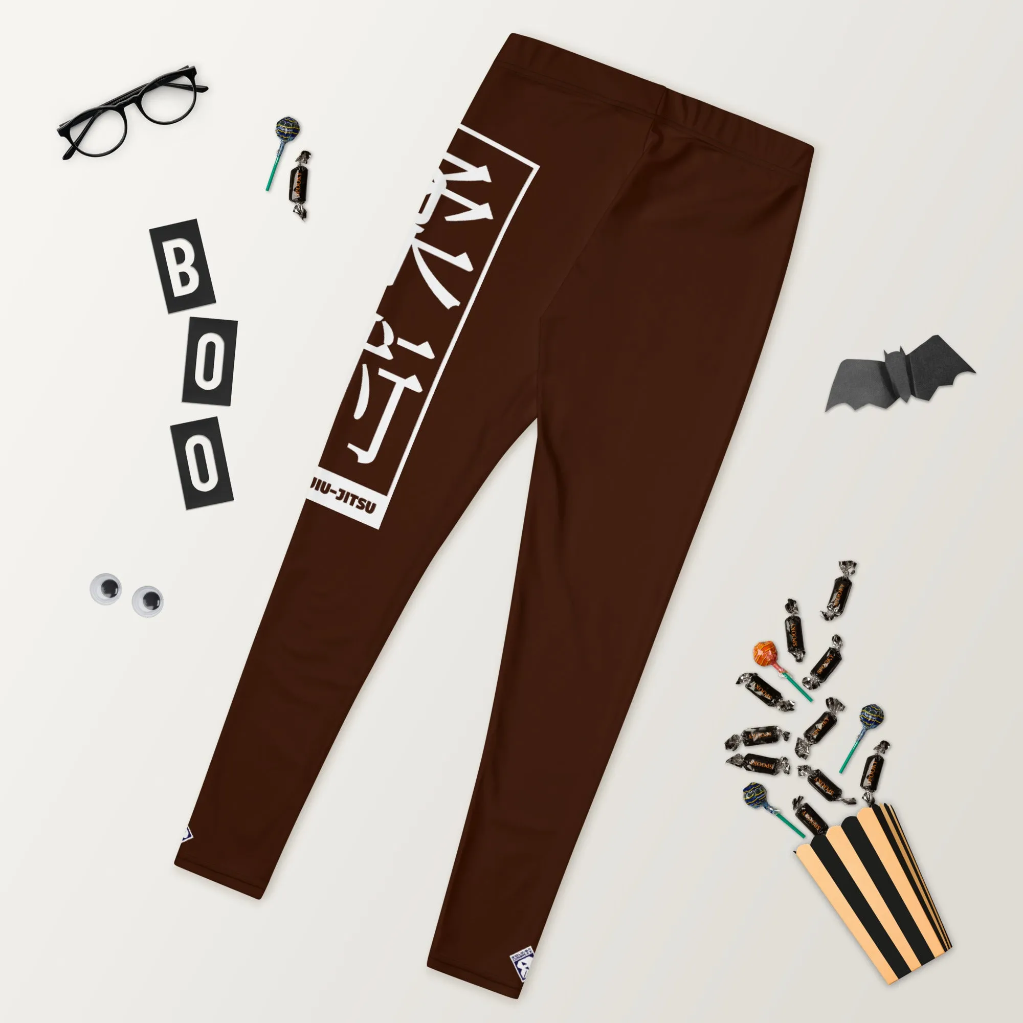 Women's Yoga Pants Workout Leggings For Jiu Jitsu 006 - Chocolate