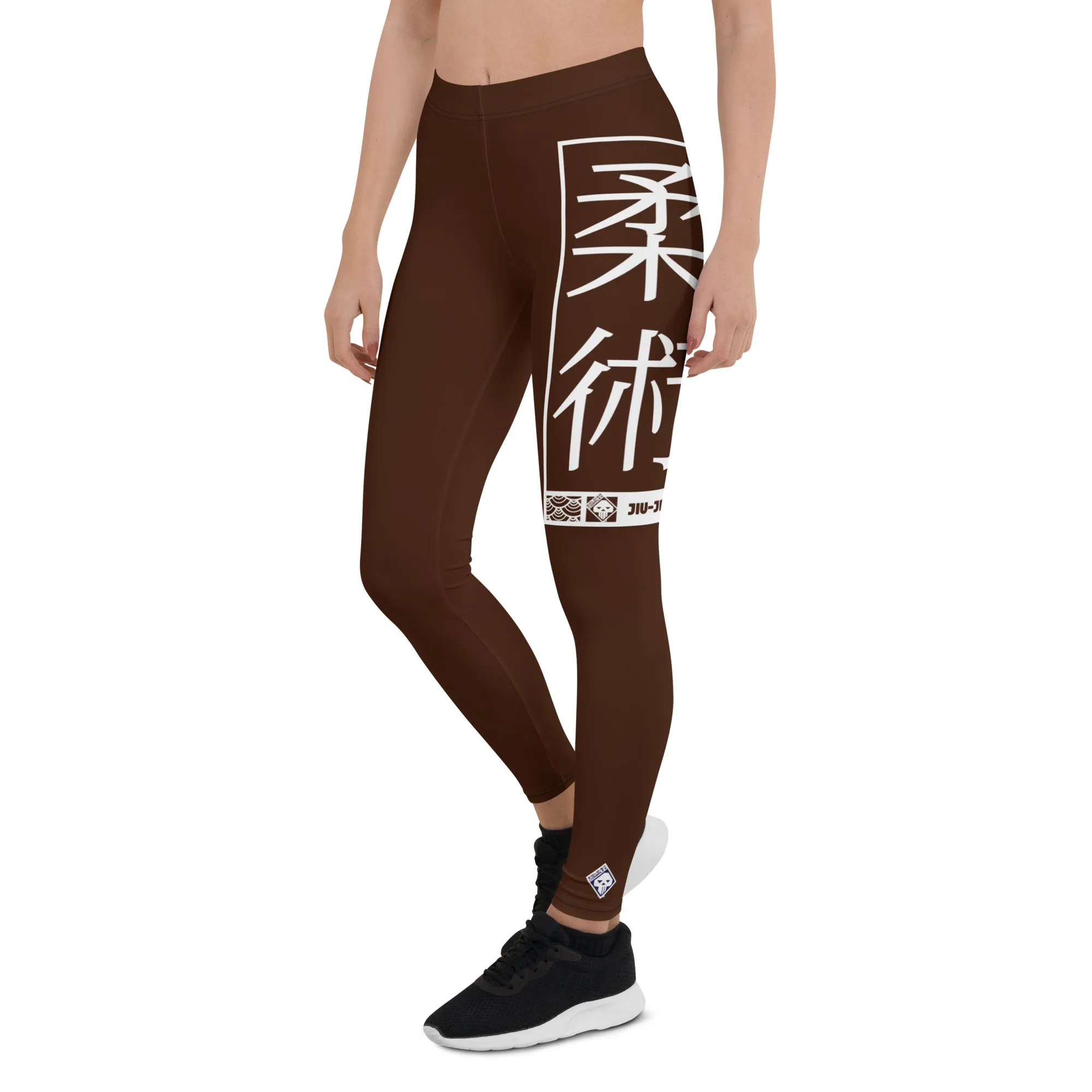 Women's Yoga Pants Workout Leggings For Jiu Jitsu 006 - Chocolate