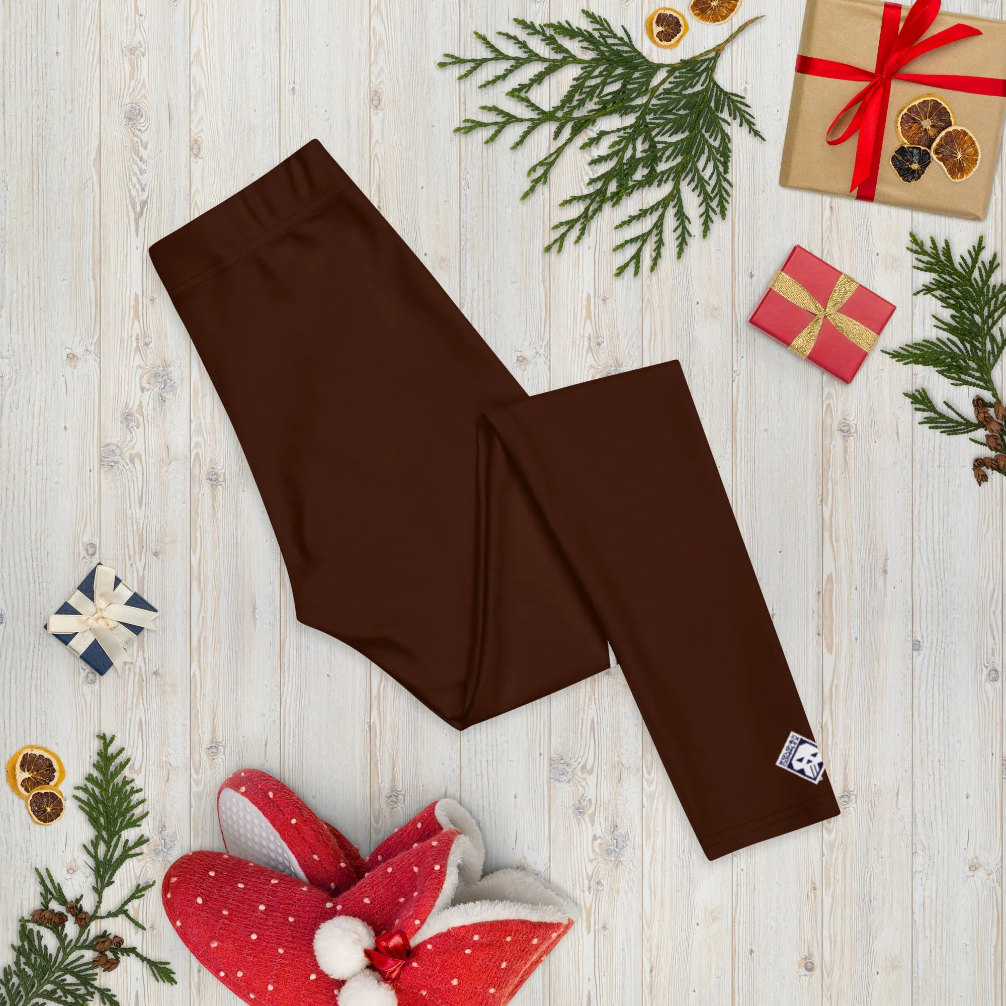 Women's Yoga Pants Workout Leggings For Jiu Jitsu 006 - Chocolate