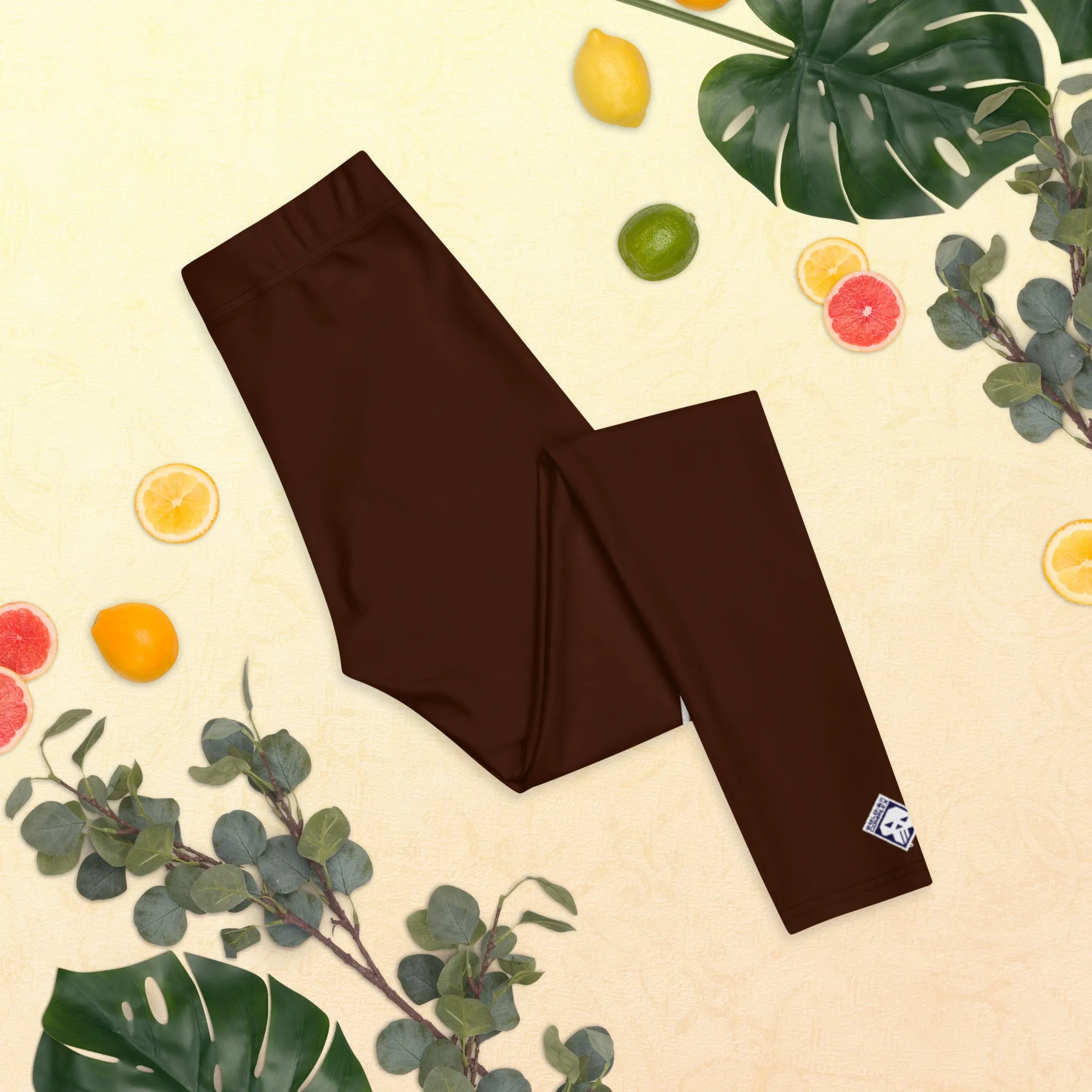 Women's Yoga Pants Workout Leggings For Jiu Jitsu 006 - Chocolate