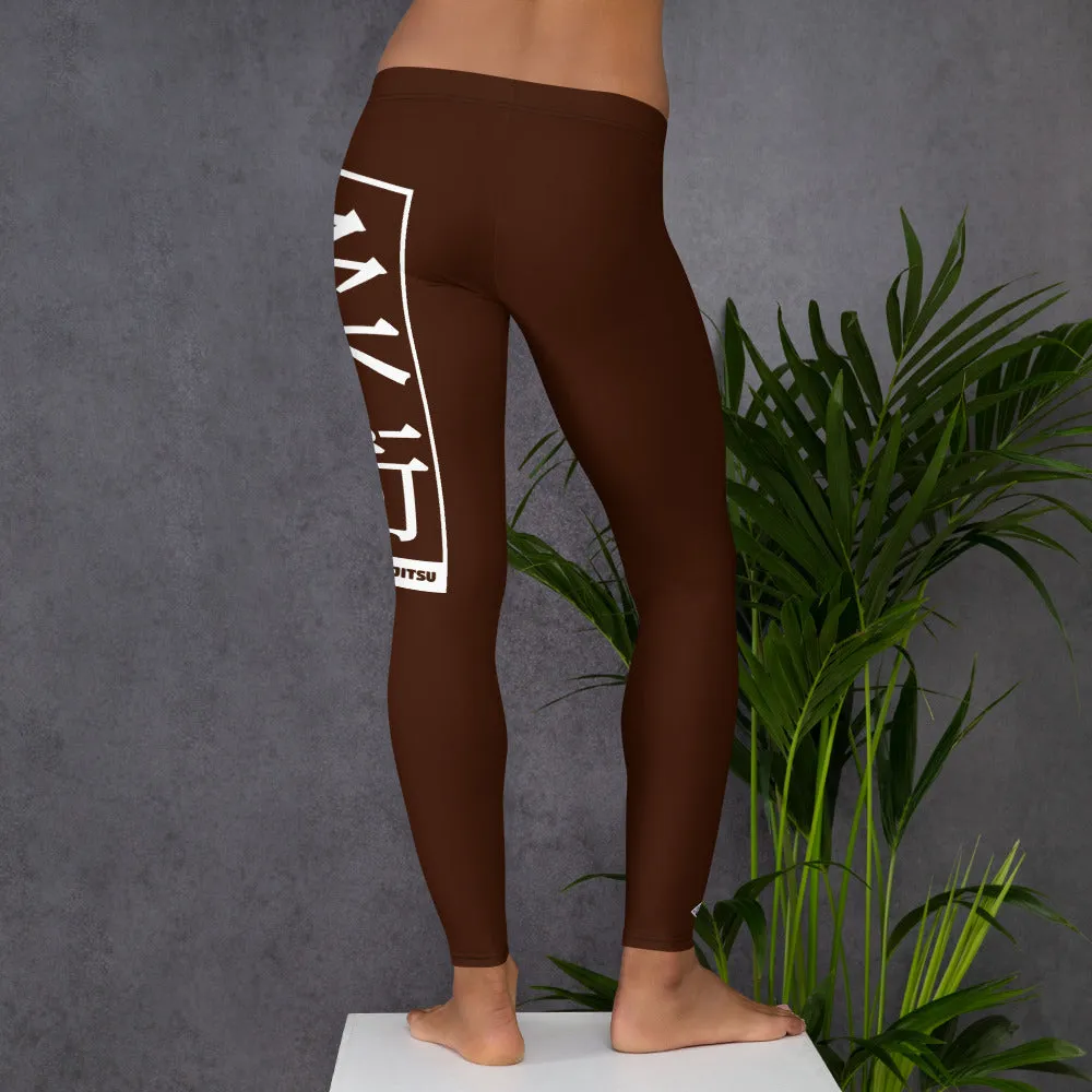 Women's Yoga Pants Workout Leggings For Jiu Jitsu 006 - Chocolate