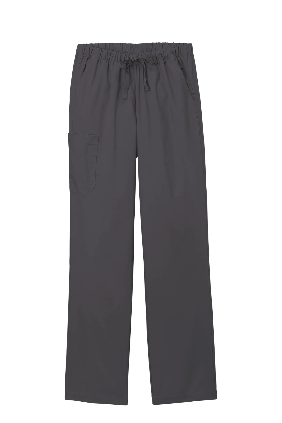 WonderWink® Women’s WorkFlex™ Mock Wrap Cargo Pants - Pewter
