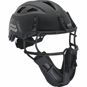 Worth Legit Slowpitch Softball Pitcher's Mask: Black