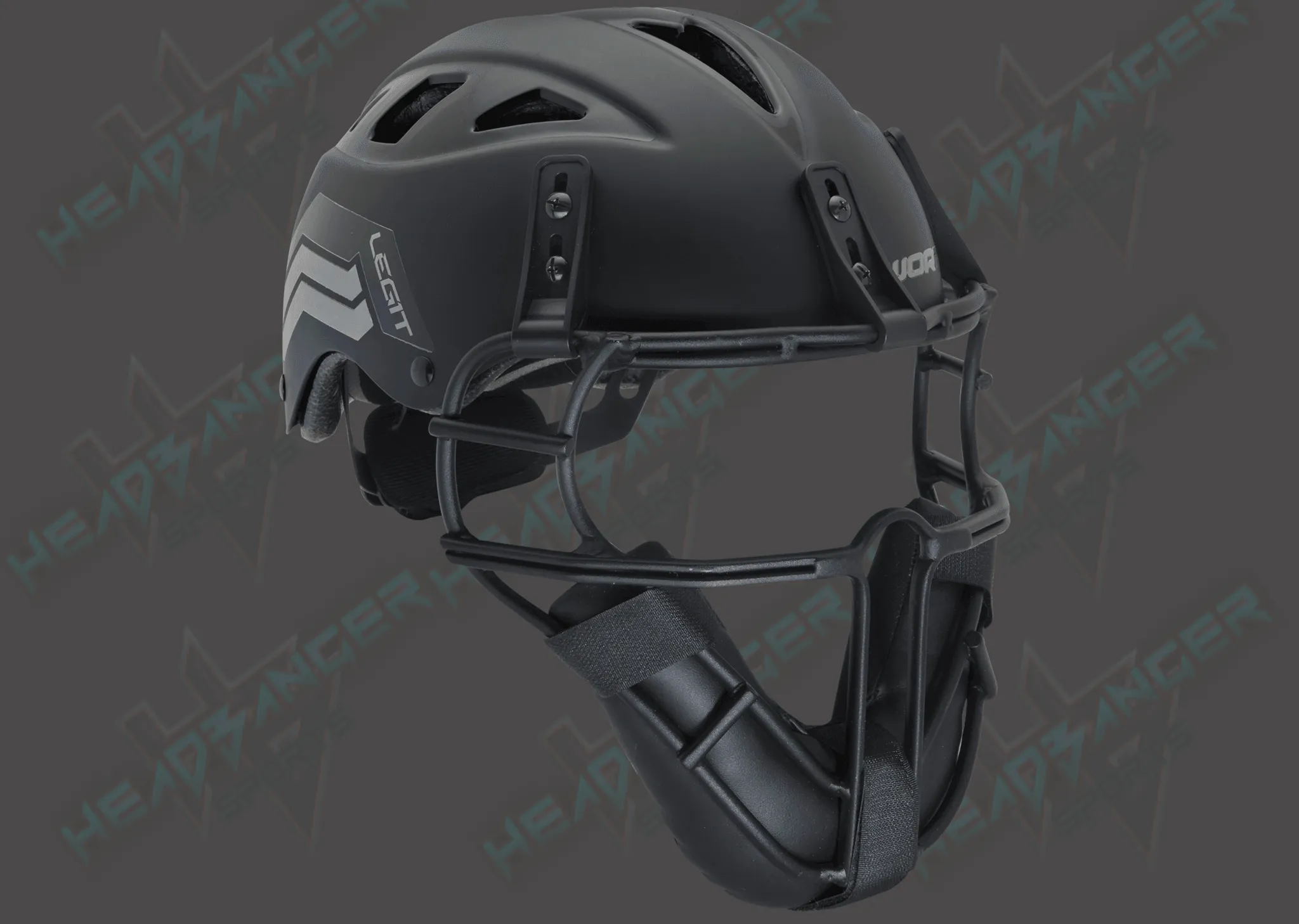 Worth Legit Slowpitch Softball Pitcher's Mask: Black