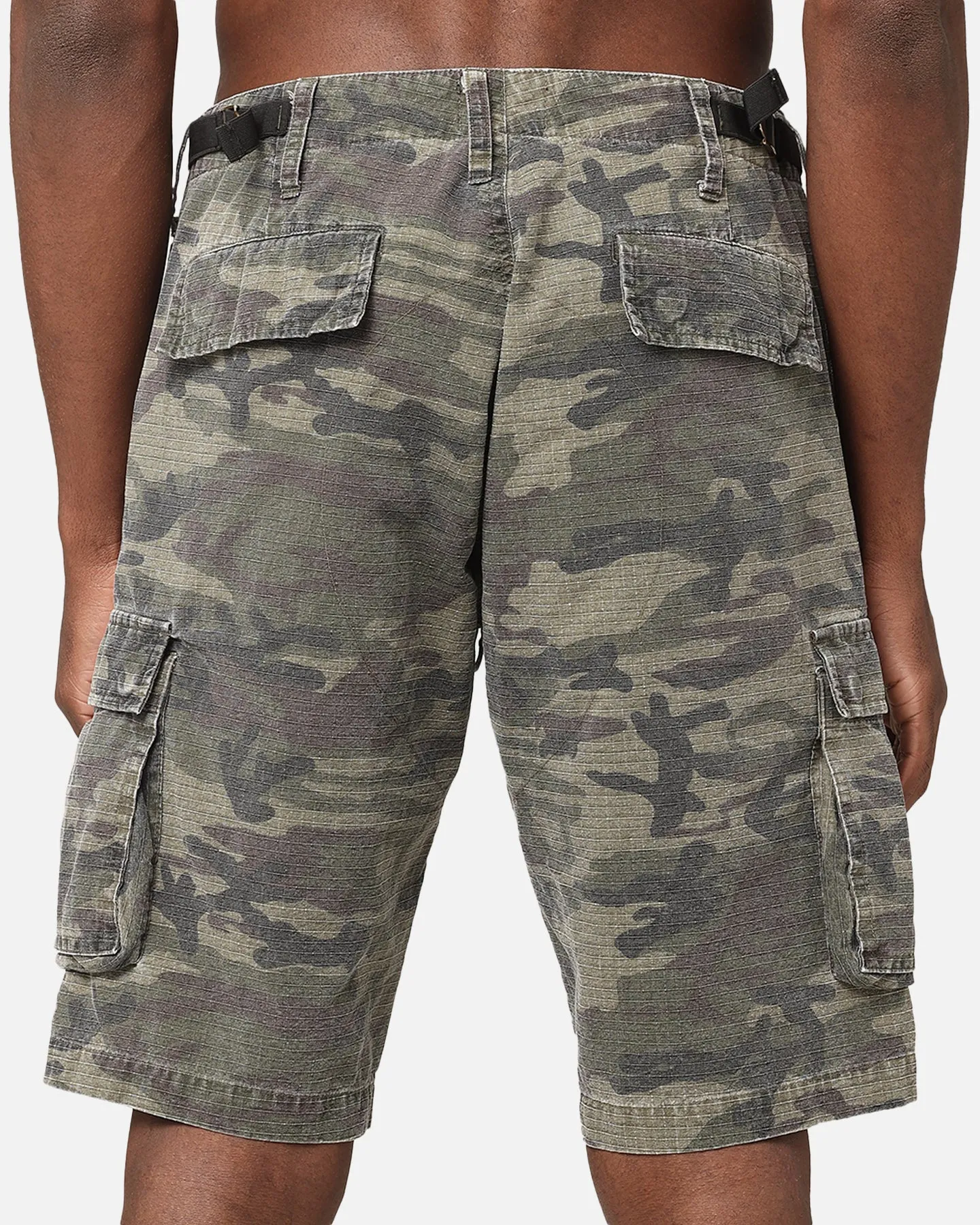 XXIII Torrent Cargo Shorts Washed Green Camo