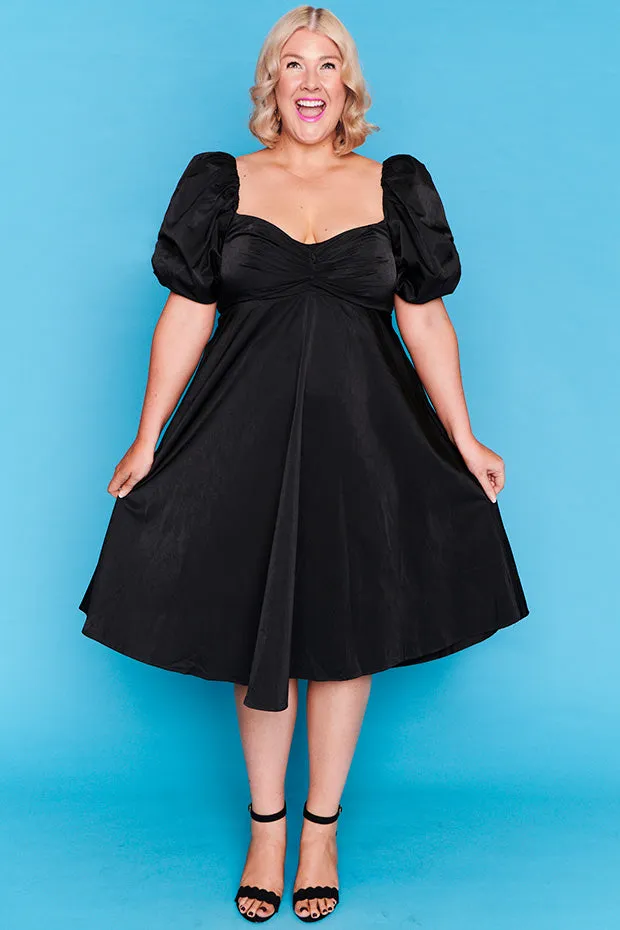 Zalia Black Dress