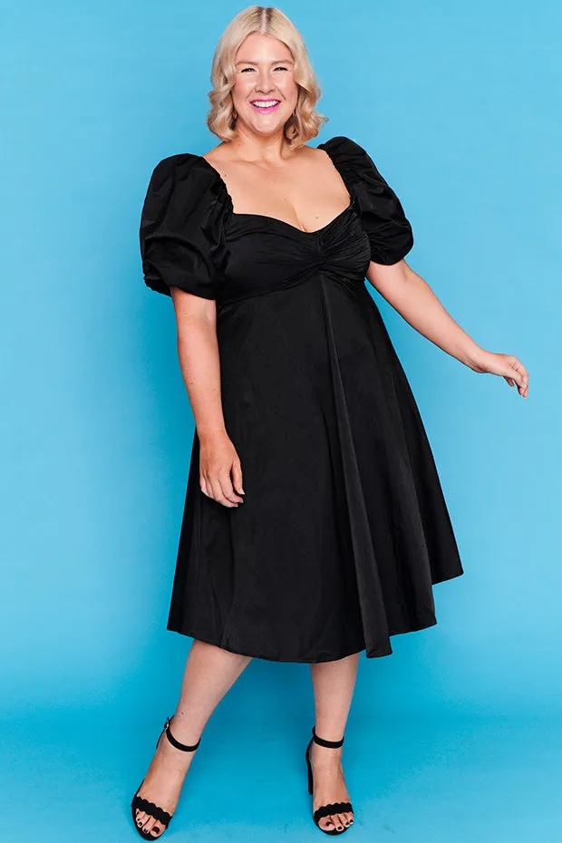 Zalia Black Dress
