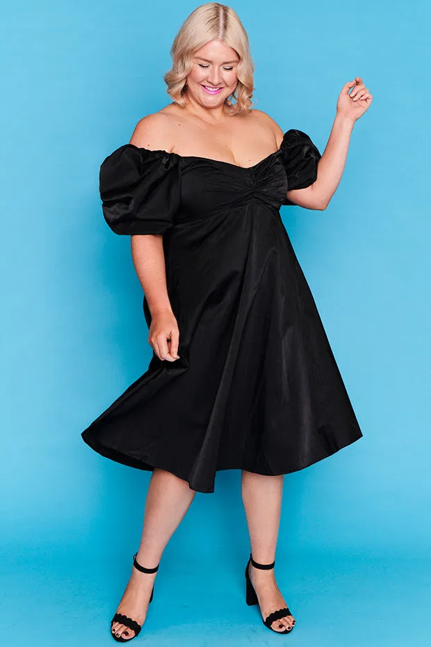 Zalia Black Dress