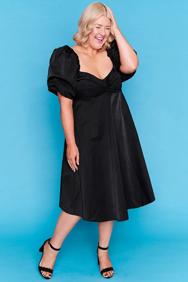 Zalia Black Dress
