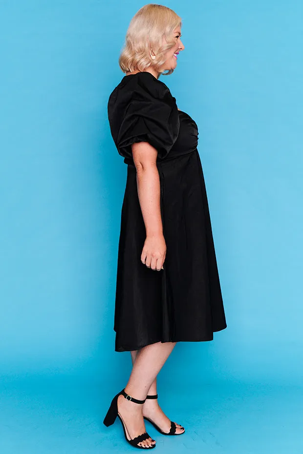 Zalia Black Dress