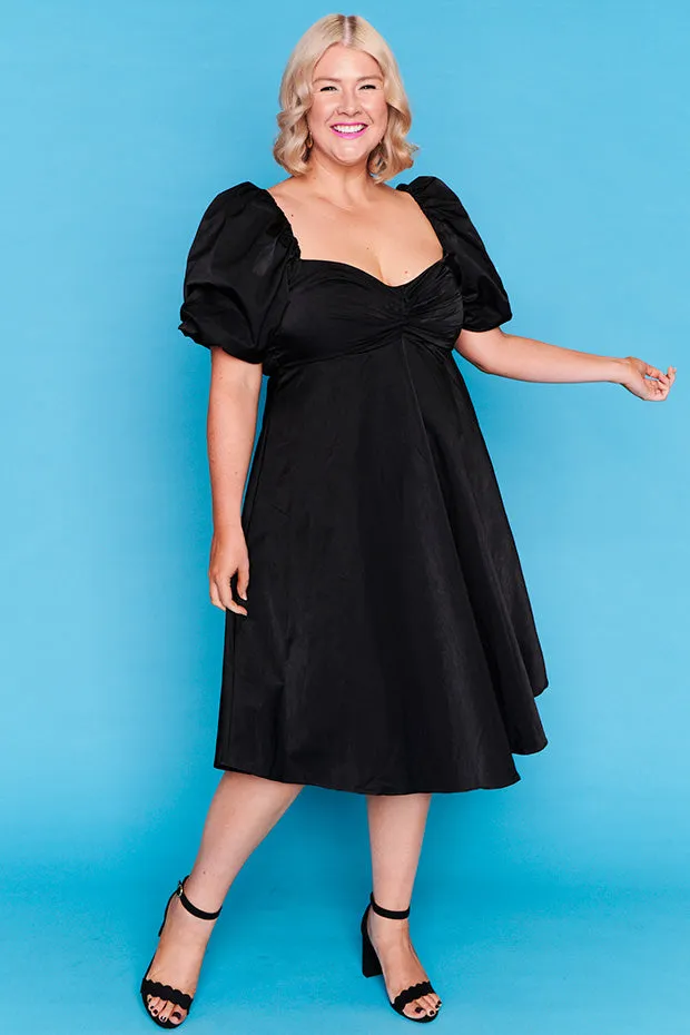 Zalia Black Dress