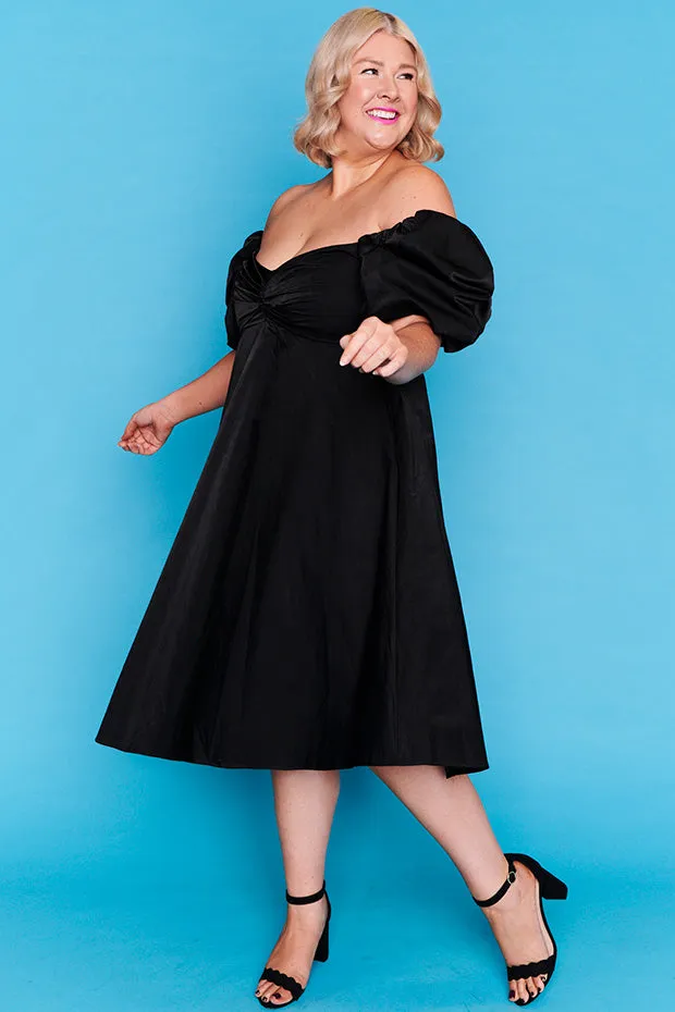 Zalia Black Dress