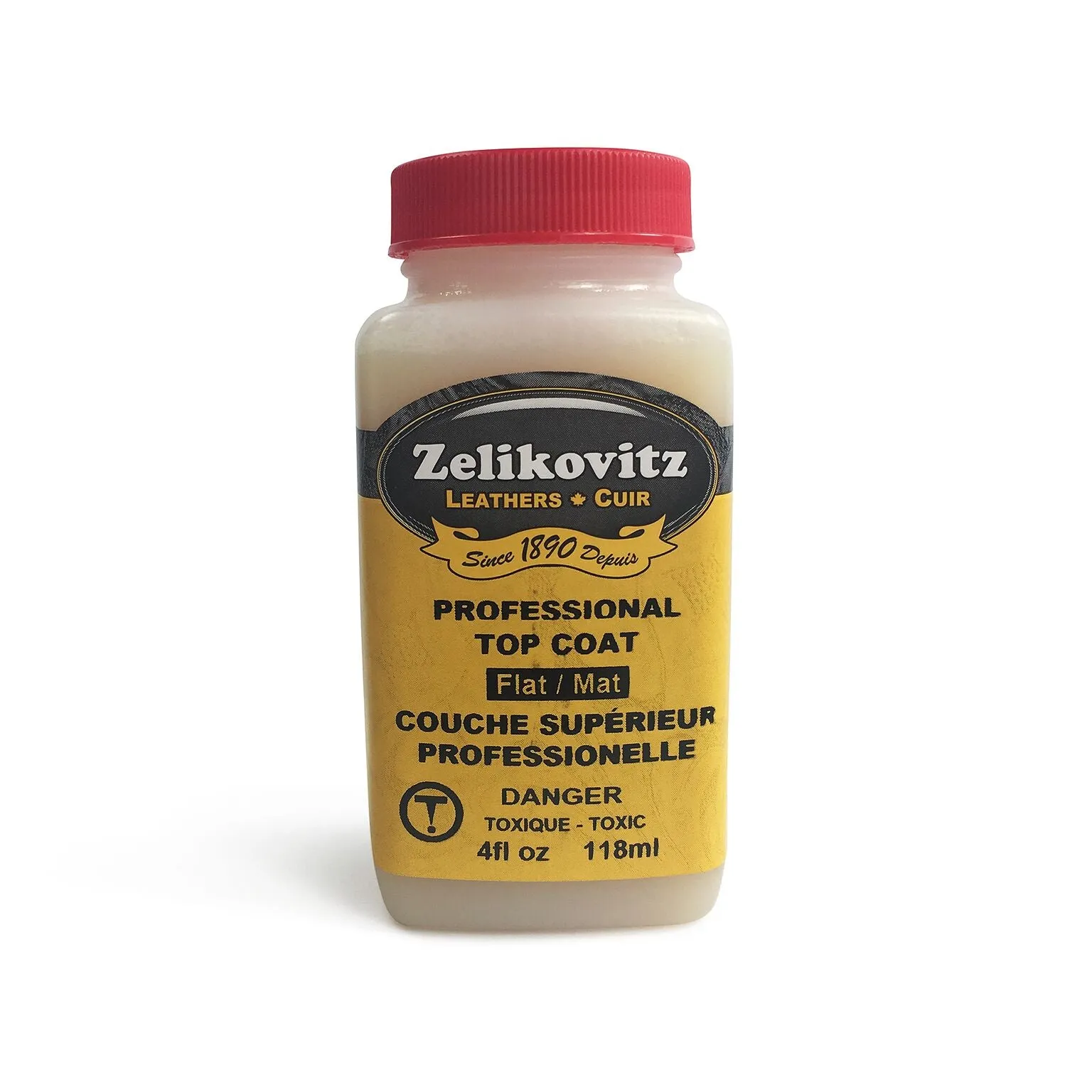 Zeli Professional Top Coat - Flat Finish