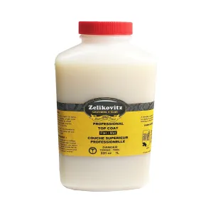Zeli Professional Top Coat - Flat Finish